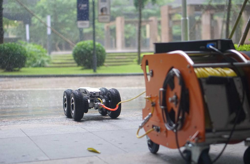 285国泰民安管道检测机器人